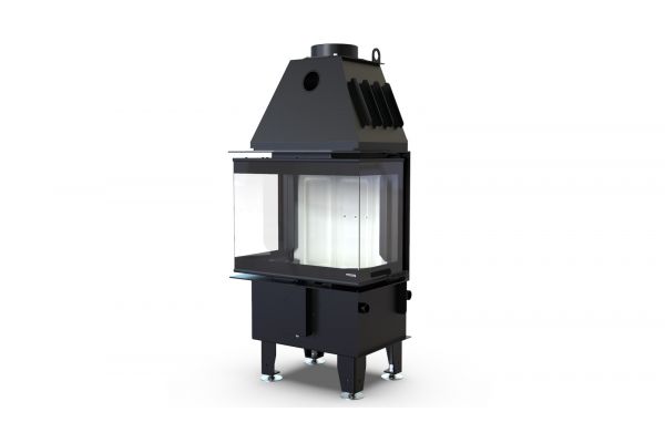 Focar cu 3 Geamuri INTRA XSM C – Viziune Panoramică, Căldură Desăvârșită - imagine 3