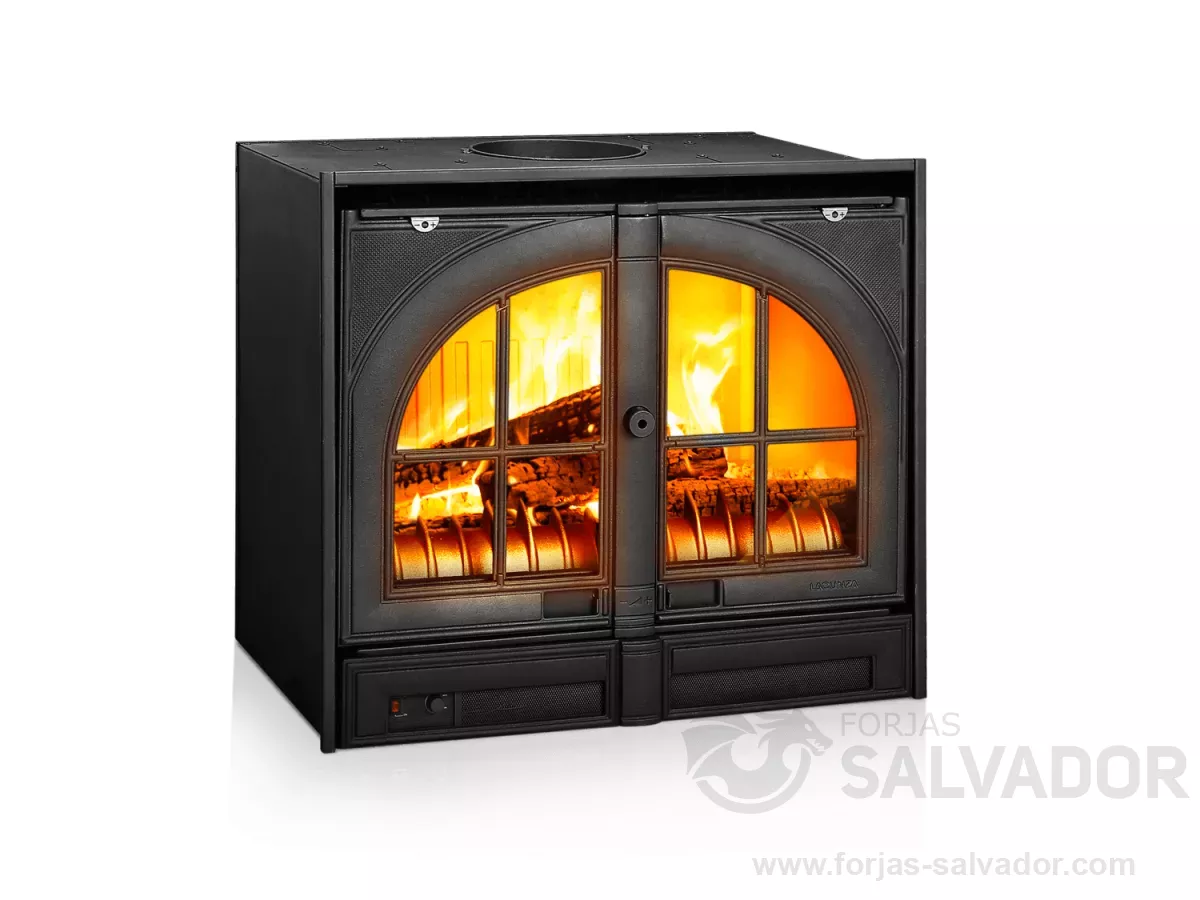 Focar șemineu ALBODI, 11 kW, vermiculită, design modern – livrare rapidă