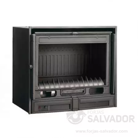 Focar șemineu ALBODI, 11 kW, vermiculită, design modern – livrare rapidă - imagine 6