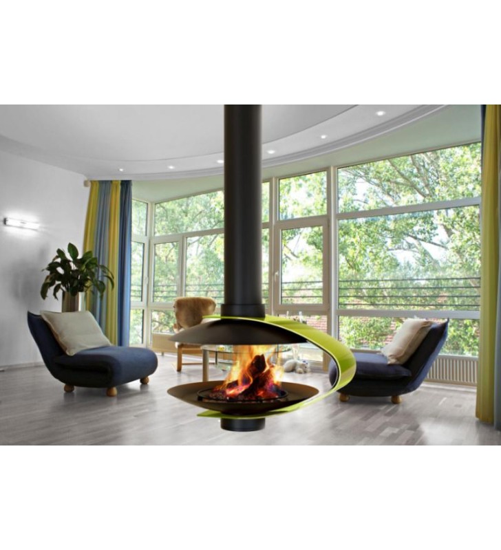 Focar pe lemne suspendat FANCY - imagine 5